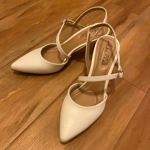 Ivory heels (never worn)